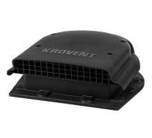 Вентиль кровельный для фальцевой и мягкой кровли KROVENT KTV-Seam NEW Черный RAL 9005