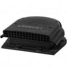 Вентиль кровельный для фальцевой и мягкой кровли KROVENT KTV-Seam NEW Черный RAL 9005