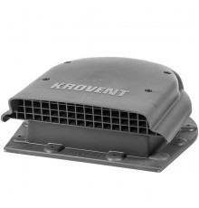 Вентиль кровельный для фальцевой и мягкой кровли KROVENT KTV-Seam NEW Серый RAL 7024