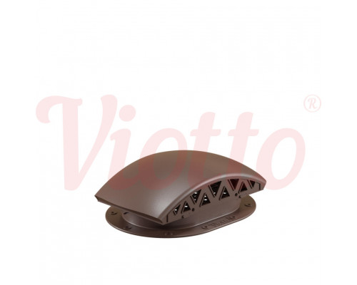 Вентиль кровельный для фальцевой и мягкой кровли Viotto RAL 8017 Коричневый шоколад