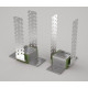 Виброизоляционное крепление SoundGuard Vibro Premium 158 х 60 х 100 мм.