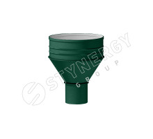 Воронка водосборная D250 Stynergy D125/100 мм. RAL 6005 Зеленый мох