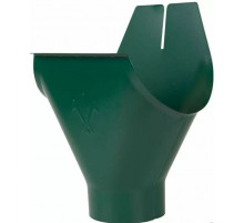 Воронка желоба Aquasystem Pural 150/100 RAL 6005 Зеленый мох