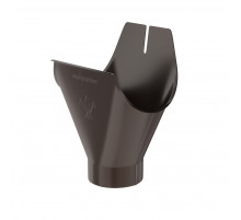 Воронка желоба Aquasystem Pural 150/100 RR 32 Темно-коричневый