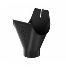 Воронка желоба Aquasystem Pural Matt 150/100 RR 33 Черный изумруд