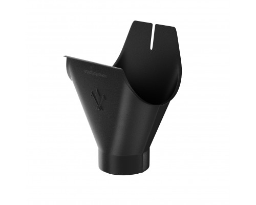 Воронка желоба Aquasystem Pural Matt 150/100 RR 33 Черный изумруд