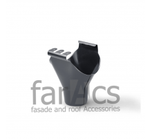 Воронка желоба FarAcs PREMIUM СТАЛЬ 125/90 (PLU-RAL 7024)