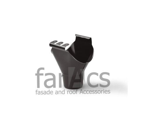 Воронка желоба FarAcs PREMIUM СТАЛЬ 125/90 (PLU-RR 32)