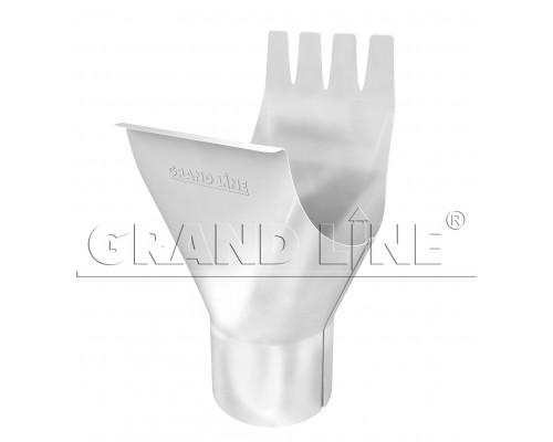 Воронка желоба Grand Line 150/100 мм. RAL 9003 Сигнальный белый