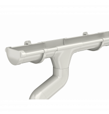 Воронка желоба Технониколь Макси ПВХ 152/100 RAL 9010 Белый