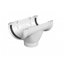 Воронка желоба Технониколь Оптима ПВХ 120/80 RAL 9003 Белый