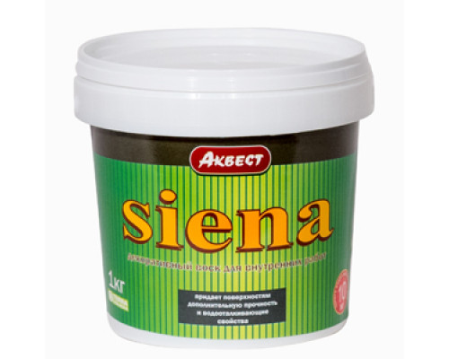 Воск декоративный защитный SIENA 1 кг. Аквест