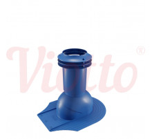 Выход канализации для мягкой кровли Viotto 110 х 550 мм. RAL 5005 Синий
