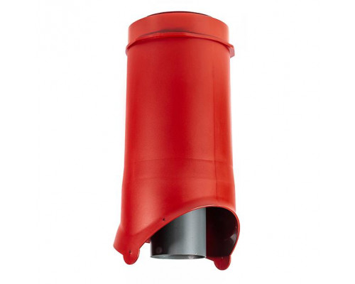 Выход канализации изолированный KROVENT Pipe-VT IS 125/100 х 500 мм. RAL 3009 Красный