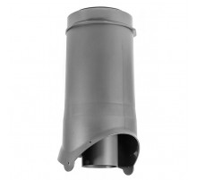 Выход канализации изолированный KROVENT Pipe-VT IS 125/100 х 500 мм. RAL 7024 Серый