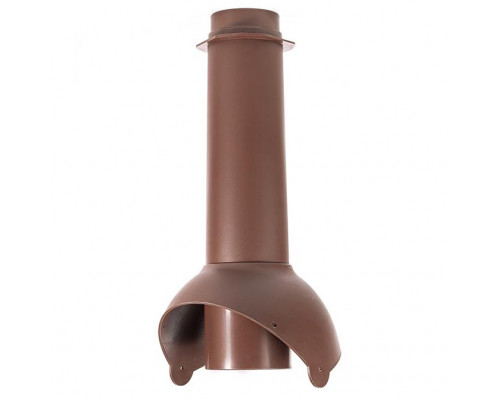 Выход канализации KROVENT Pipe-VT 110 х 500 мм. RAL 8017 Коричневый