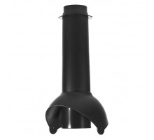Выход канализации KROVENT Pipe-VT 110 х 500 мм. RAL 9005 Черный