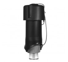 Выход вентиляции KROVENT Moto R 190/125 RAL 9005 Черный
