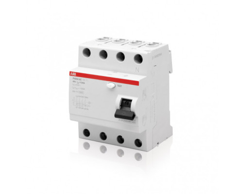 Выключатель дифференциальный (УЗО) FH204AC-40/0.03 40А 30мА | 2CSF204004R1400 | ABB