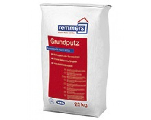 Выравнивающая и соленакапливающая штукатурка Remmers Grundputz 20 кг.