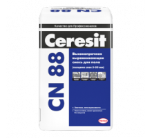 Высокопрочная выравнивающая смесь для пола Ceresit CN-88 (от 5 до 50 мм) 25 кг.