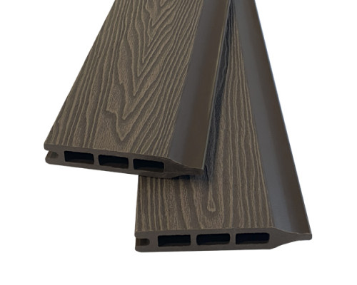 Заборная панель шип-паз EasyDecking Вуд-Икс 146 х 20 х 2210 мм. Венге 3D