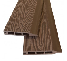 Заборная панель шип-паз EasyDecking Вуд-Икс 146 х 20 х 3010 мм. Коричневый 3D