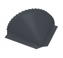 Заглушка малая конусная 0,5 Satin Matt RAL 7024 мокрый асфальт