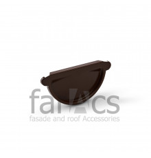 Заглушка универсальная FarAcs СТАЛЬ PREMIUM 125/90 (PLU-RAL 8017)