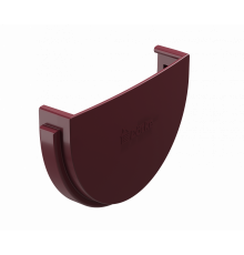 Заглушка желоба Docke STANDARD 120/80 Красный 