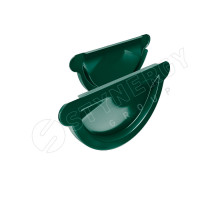 Заглушка желоба Stynergy 125/90 мм. RAL 6005 Зеленый мох