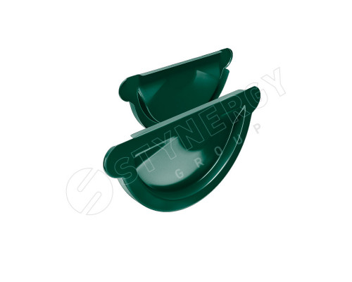 Заглушка желоба Stynergy 125/90 мм. RAL 6005 Зеленый мох