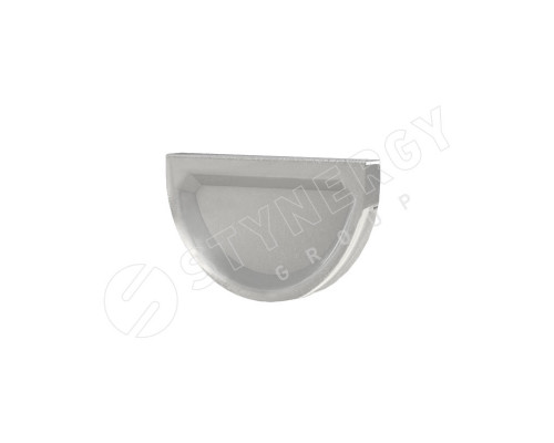 Заглушка желоба Stynergy D125/100 мм. Zn Цинк