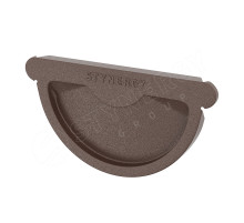 Заглушка желоба Stynergy Стандарт 125/90 RR32 матовый