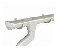 Заглушка желоба Технониколь Макси ПВХ 152/100 RAL 9010 Белый