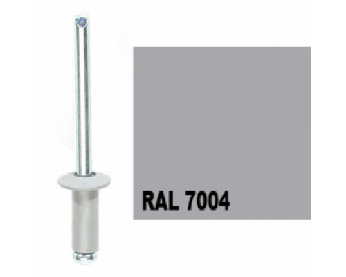 Заклёпка вытяжная Daxmer 4,0х10 RAL 7004 (1000 шт/упак)