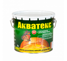 Защитно-декоративное покрытие для древесины Акватекс Тик 3 л. "Рогнеда"