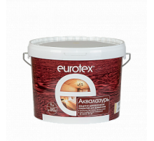 Защитно-декоративное покрытие для древесины Eurotex Аквалазурь Бесцветный 0,9кг "Рогнеда"