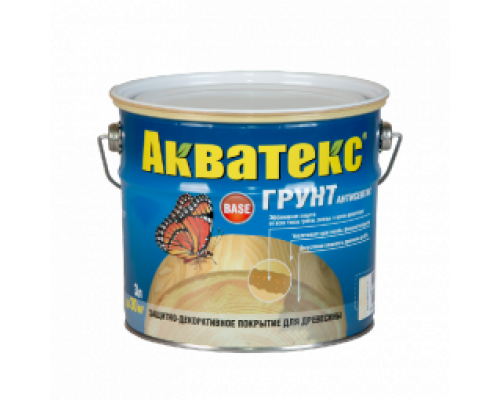 Защитный состав для древесины Акватекс Грунт-антисептик 10л. "Рогнеда"