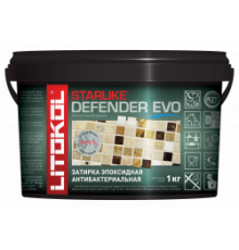 Затирка антибактериальная̆ двухкомпонентная эпоксидная Litokol Starlike Defender EVO SABBIA S.208 бежевый 1 кг.
