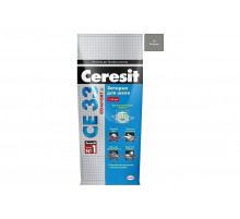 Затирка цементная от 2 - 5 мм. Ceresit СЕ 33 Comfort №13 Антрацит 2 кг.