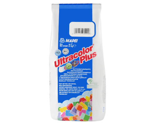 Затирка цементная ULTRACOLOR PLUS / Ультраколор Плюс №141 Карамель 2 кг., Mapei