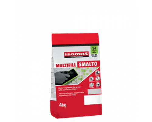 Затирка для швов полимерцементная Multifill Smalto 1-8 (31) керамик 2 кг. Isomat