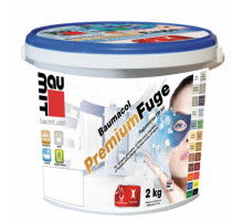 Затирка эластичная цементная плиточная Baumit Baumacol PremiumFuge коричневый 2 кг.