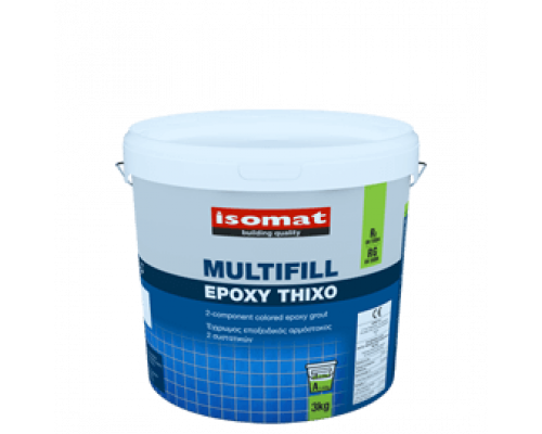 Затирка эпоксидная 2-компонентная Multifill-Epoxy Thixo (36) кипарис 3 кг. Isomat