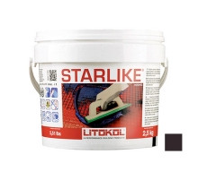 Затирка эпоксидная Litochrom Starlike C.240 Antracite / Чёрный 2,5 кг., Litokol