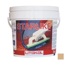 Затирка эпоксидная Litochrom Starlike C.250 Sabbia / Бежевый 5 кг., Litokol