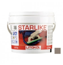 Затирка эпоксидная Litochrom Starlike C.280 Grigio / Серый 2,5 кг., Litokol