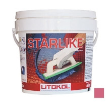 Затирка эпоксидная Litochrom Starlike C.360 Melanzana / Баклажан 5 кг., Litokol