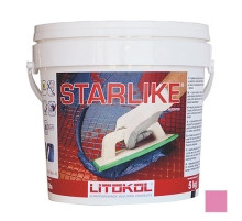 Затирка эпоксидная Litochrom Starlike C.370 Ciclamino / Цикламен 5 кг., Litokol